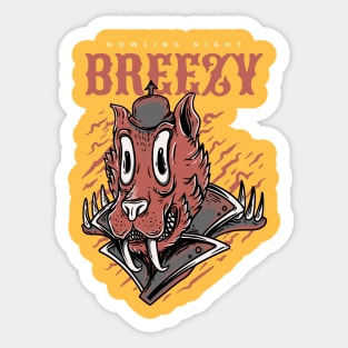 Breezy Sticker